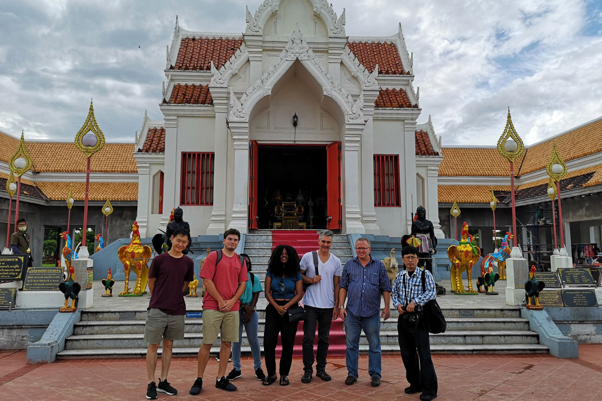At the Great Shrine of King Naresuan, Phitsanulok City, Phitsanulok Province, northern Thailand