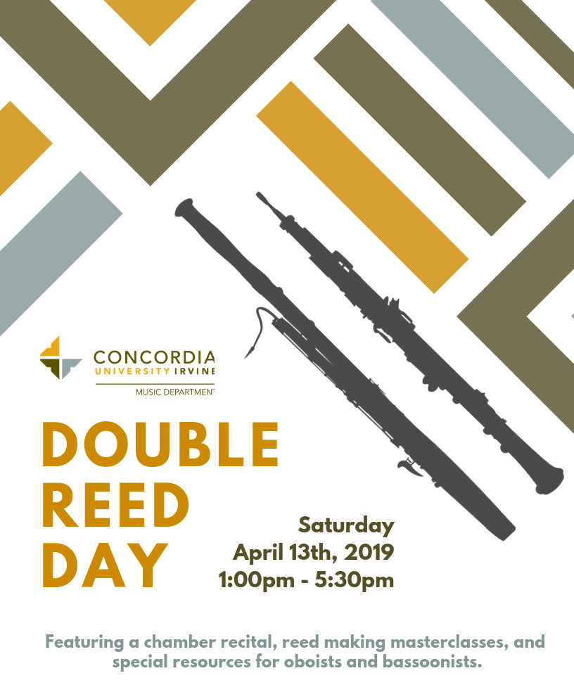 Double Reed Day Music Concordia University Irvine